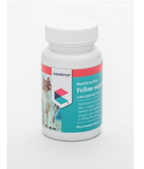 CVET NutriCareVet Feline Cardiac Support 80 Tablets