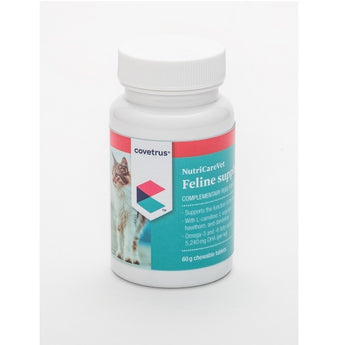 CVET NutriCareVet Feline Cardiac Support 80 Tablets