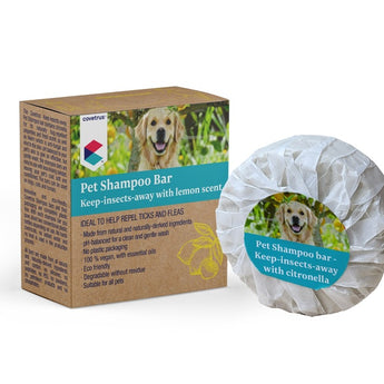 CVET Shampoo Bar Bug-Repellent Citronella Scent