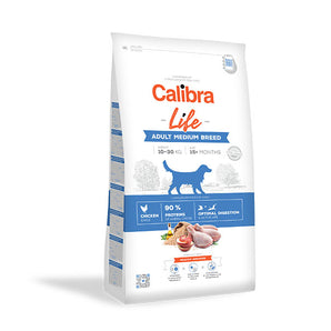 Calibra Dog Life Adult Medium Breed Chicken Dry Food 2.5kg