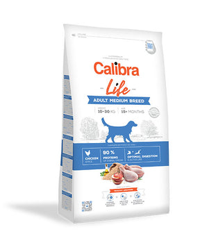 Calibra Dog Life Adult Medium Breed Chicken Dry Food 12kg