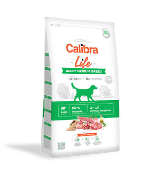 Calibra Dog Life Adult Medium Breed Lamb Dry Food 2.5kg