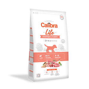 Calibra Dog Life Starter & Puppy Lamb Dry Food 750g