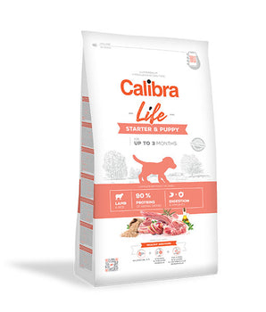 Calibra Dog Life Starter & Puppy Lamb Dry Food 12kg
