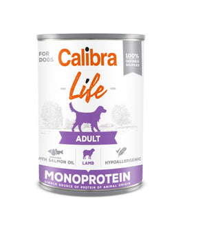 Calibra Dog Life Adult Lamb Canned Food 6x400g