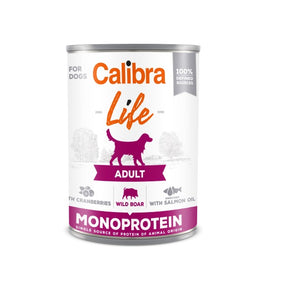 Calibra Dog Life Adult Wild Boar & Cranberry Canned Food 6x400g