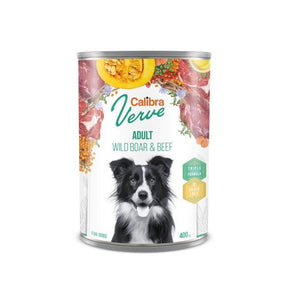 Calibra Dog Verve GF Adult Wild Boar & Beef Canned Food 6x400g