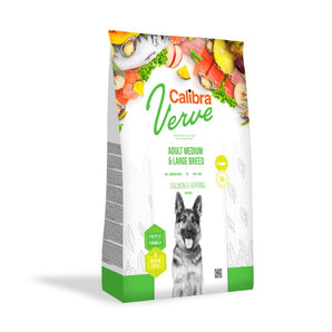 Calibra Dog Verve GF Adult Medium & Large Salmon & Herring Dry Food 12kg
