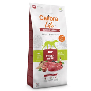 Calibra Dog Life Junior Large Fresh Beef Dry Food 2.5kg