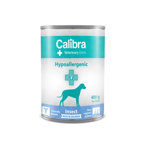 Calibra VD Dog Hypoallergenic Insect & Salmon Canned Food 6x400g