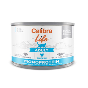 Calibra Cat Life Adult Chicken Canned Food 6x200g