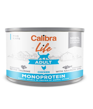 Calibra Cat Life Adult Chicken Canned Food 6x200g