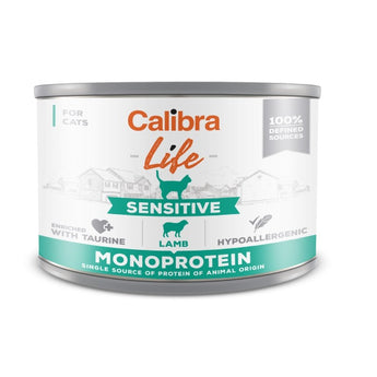 Calibra Cat Life Sensitive Lamb Canned Food 6x200g
