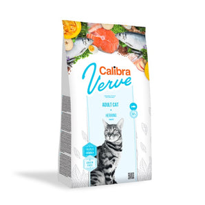 Calibra Cat Verve GF Adult Herring Dry Food 750g