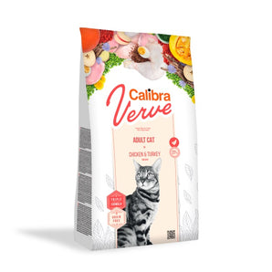 Calibra Cat Verve GF Adult Chicken & Turkey Dry Food 3.5kg