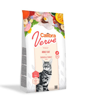 Calibra Cat Verve GF Adult Chicken & Turkey Dry Food 3.5kg