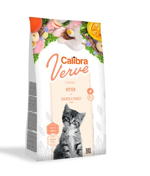 Calibra Cat Verve GF Kitten Chicken & Turkey Dry Food 3.5kg