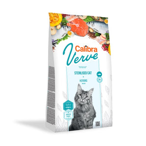 Calibra Cat Verve GF Sterilised Herring Dry Food 750g
