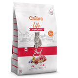 Calibra Life Sterilised Cat Beef Flavoured Dry Food 1.5kg