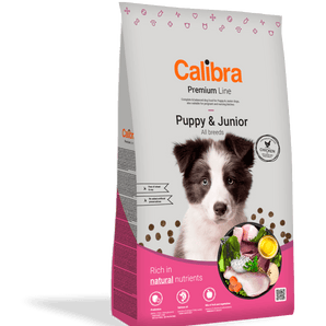 Calibra Dog Premium Line Puppy & Junior Dry Food 3kg