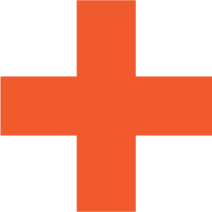 Orange Plus Icon