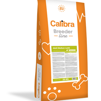 Calibra Dog Breeder Medium Adult Dry Food - Lamb Flavour 20kg