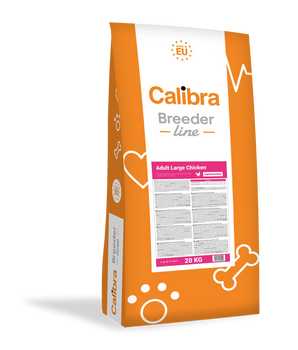 Calibra Dog Breeder Adult Large Dry Food - Chicken 20kg