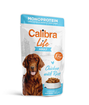 Calibra Dog Life Adult Chicken Wet Food Pouch 10x150g