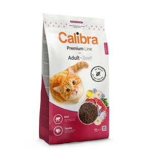 Calibra Cat Premium Line Adult Beef Dry Food 10kg