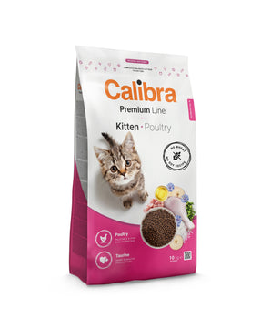 Calibra Cat Premium Line Kitten Poultry Dry Food 10kg