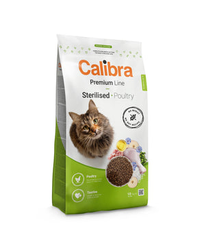 Calibra Premium Line for Sterilised Cats Poultry Dry Food 10kg