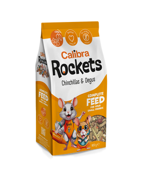 Calibra Rockets Mix Chinchillas & Degus Feed 900g